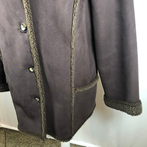 L.L.Bean Faux Shearling Coat — Timeless Winter Luxury - Picture 8 of 12